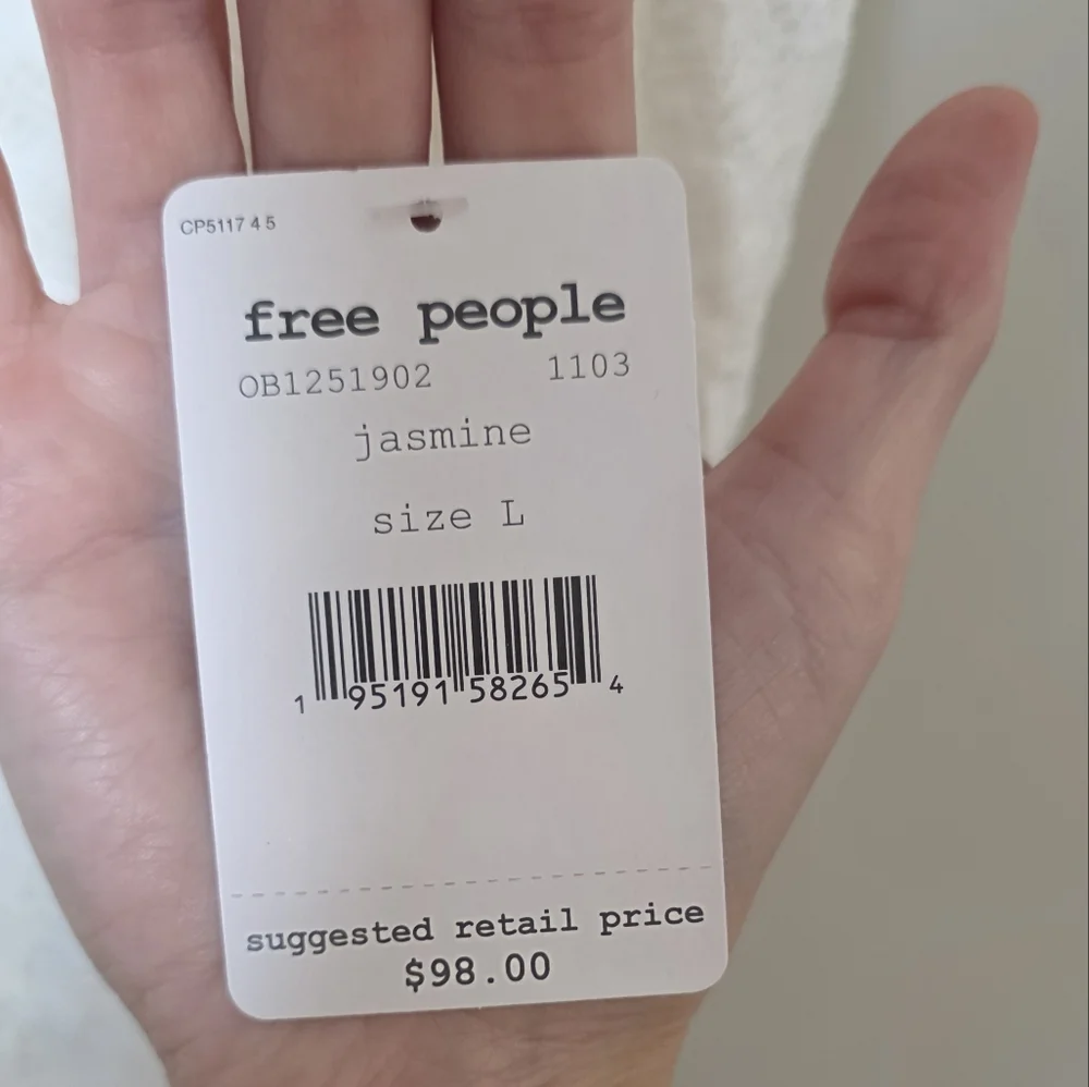 New Free People Jasmine‎ Top Large